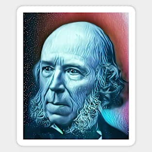 Herbert Spencer Portrait | Herbert Spencer Artwork 5 Magnet